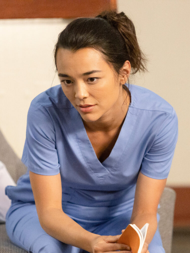 Midori Francis as Mika Yasuda on 'Grey's Anatomy'