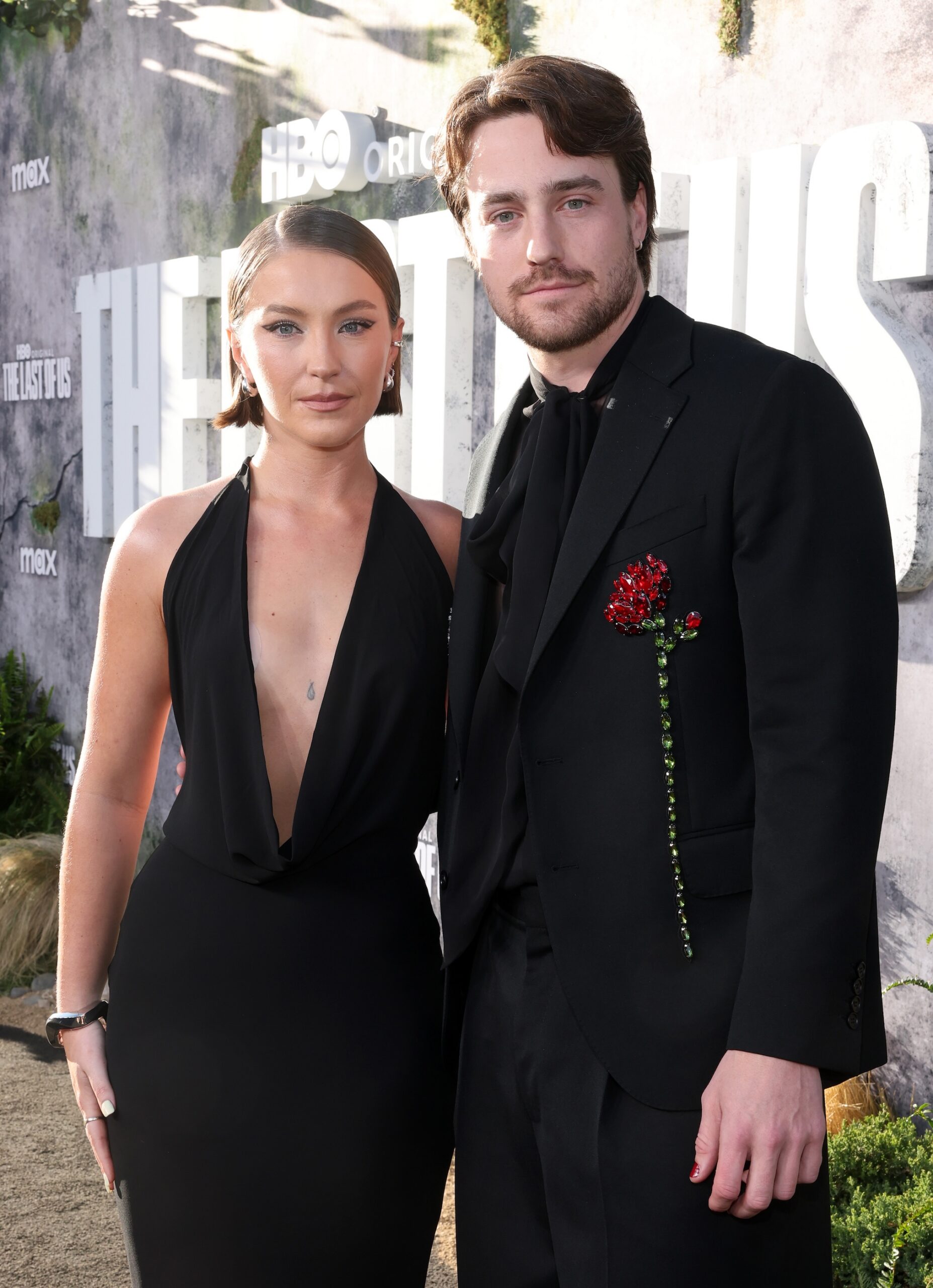 Jamie MacKenzie and Spencer Lord attend the Los Angeles premiere of the HBO original series 