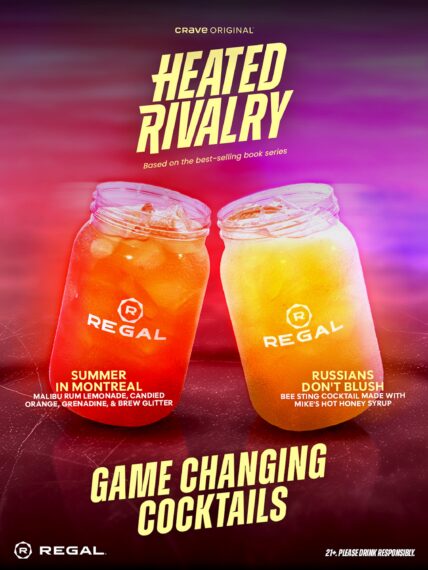 'Heated Rivalry' theatrical release drinks