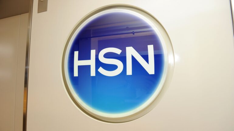 The HSN logo, as seen at a heART HSN 2010 designer ornament collection event on October 12, 2010, in New York City
