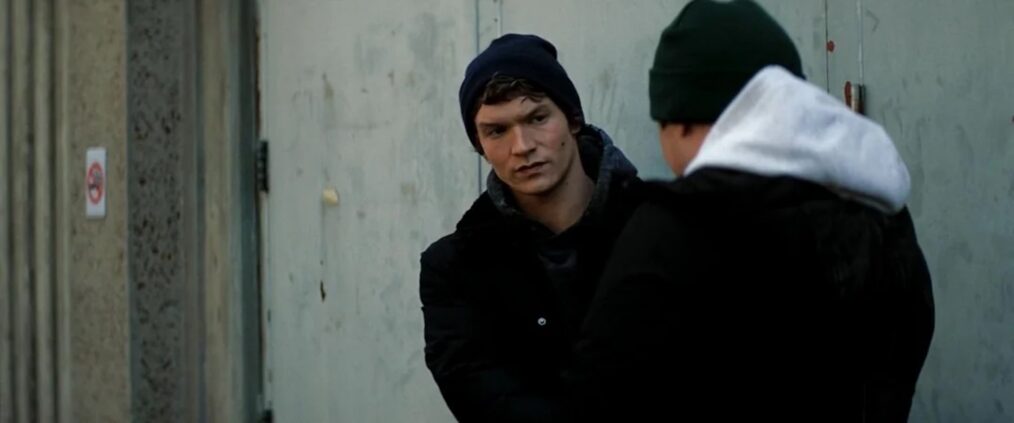Shane and Ilya's first meeting in 'Heated Rivalry' Season 1 Episode 1