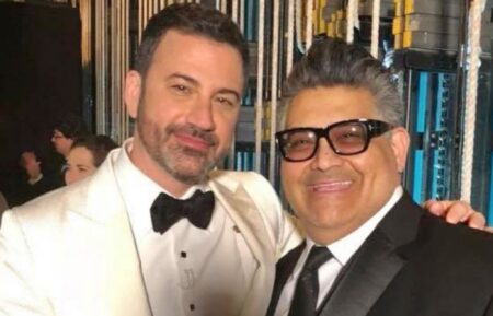 JImmy Kimmel and Rodney Muñoz