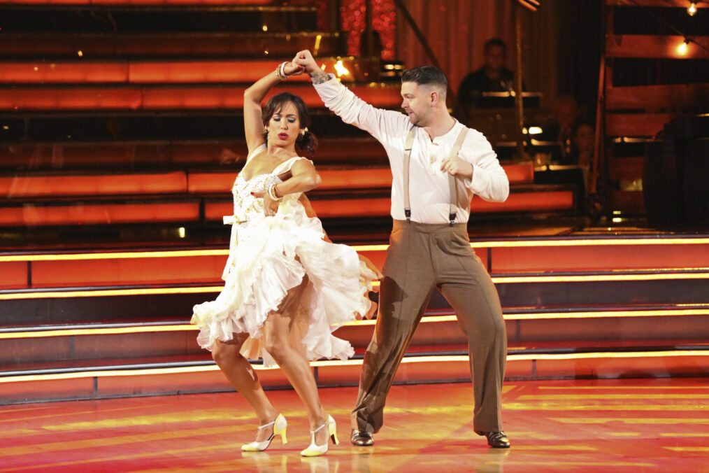 Jack Osbourne and Cheryl Burke