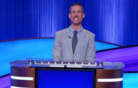 "Jeopardy!" contestant Rian Robertson on the game show in October, 2026