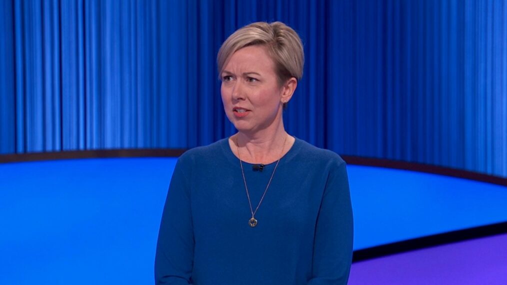 "Jeopardy!" contestant Polly Bethea on October 27, 2026 talking about getting married after show