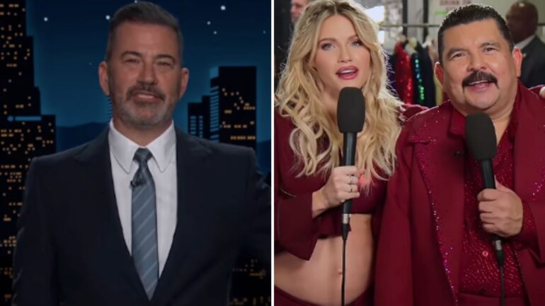 Jimmy Kimmel, Witney Carson, Guillermo Rodriguez