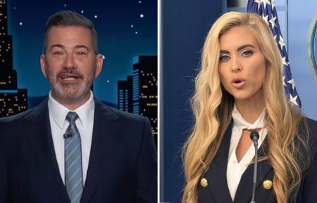 Jimmy Kimmel and Katie Zacharia