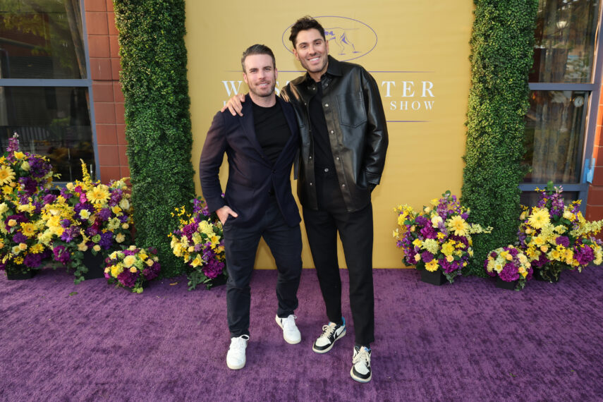Brian Grossman and Joey Zauzig attend the 147th Annual Westminster Kennel Club Dog Show Presented by Purina Pro Plan at Arthur Ashe Stadium