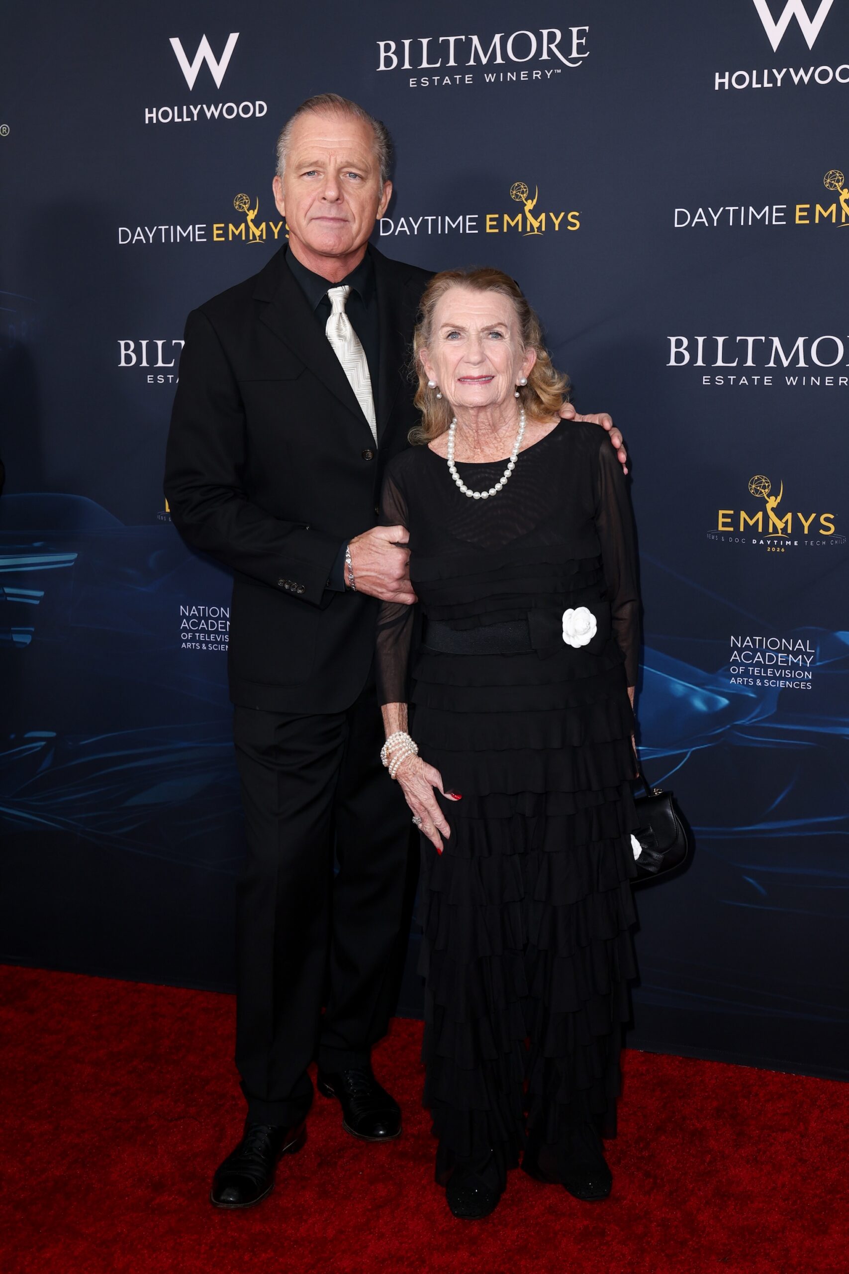 Maxwell Caulfield and Juliet Mills at the 53rd Annual Daytime Emmy Awards held at the Hollywood Palladium on October 30, 2026 in Los Angeles, California.