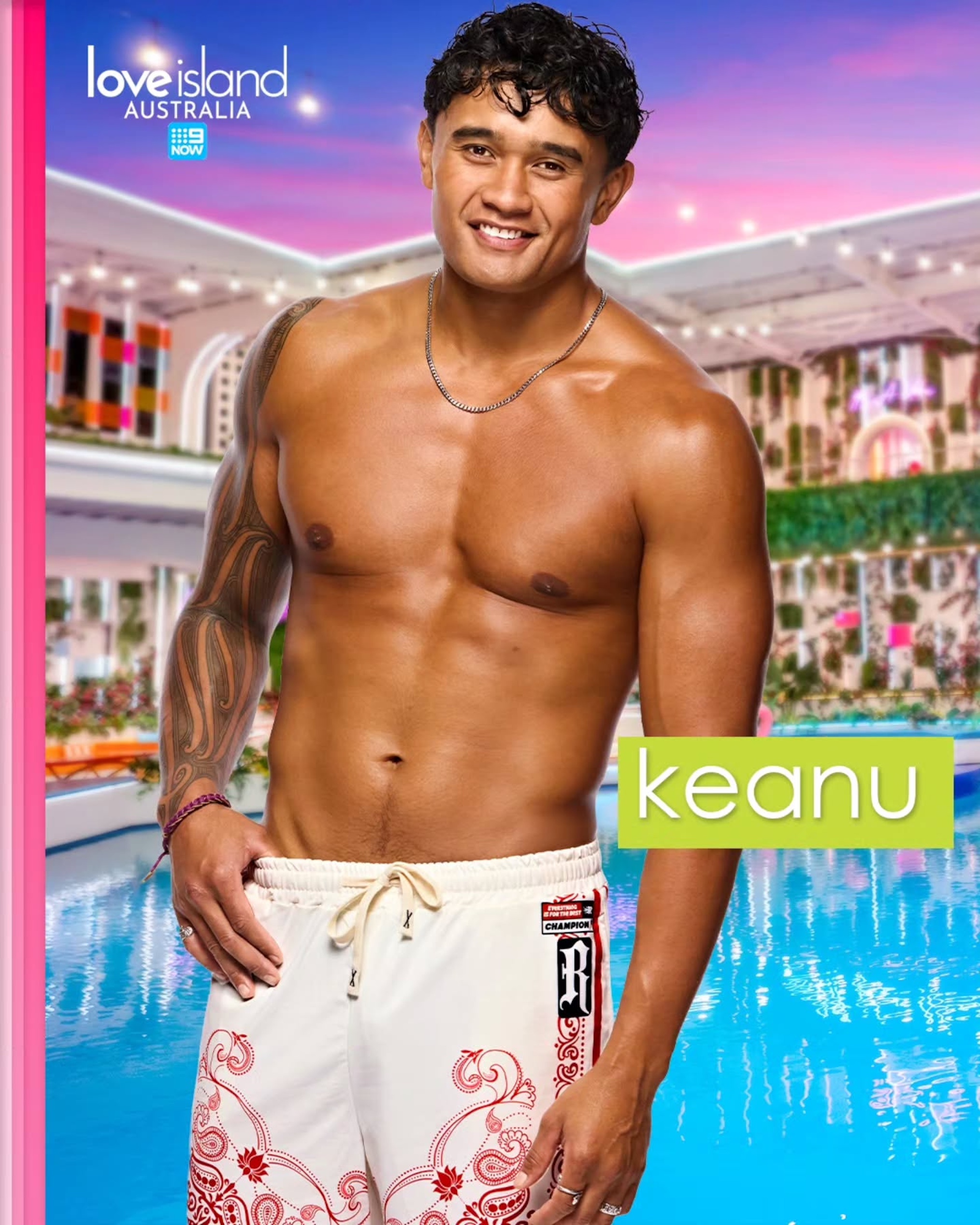 Keanu in 'Love Island Australia' Season 8