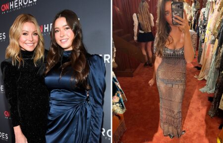 Kelly Ripa and Lola Consuelos