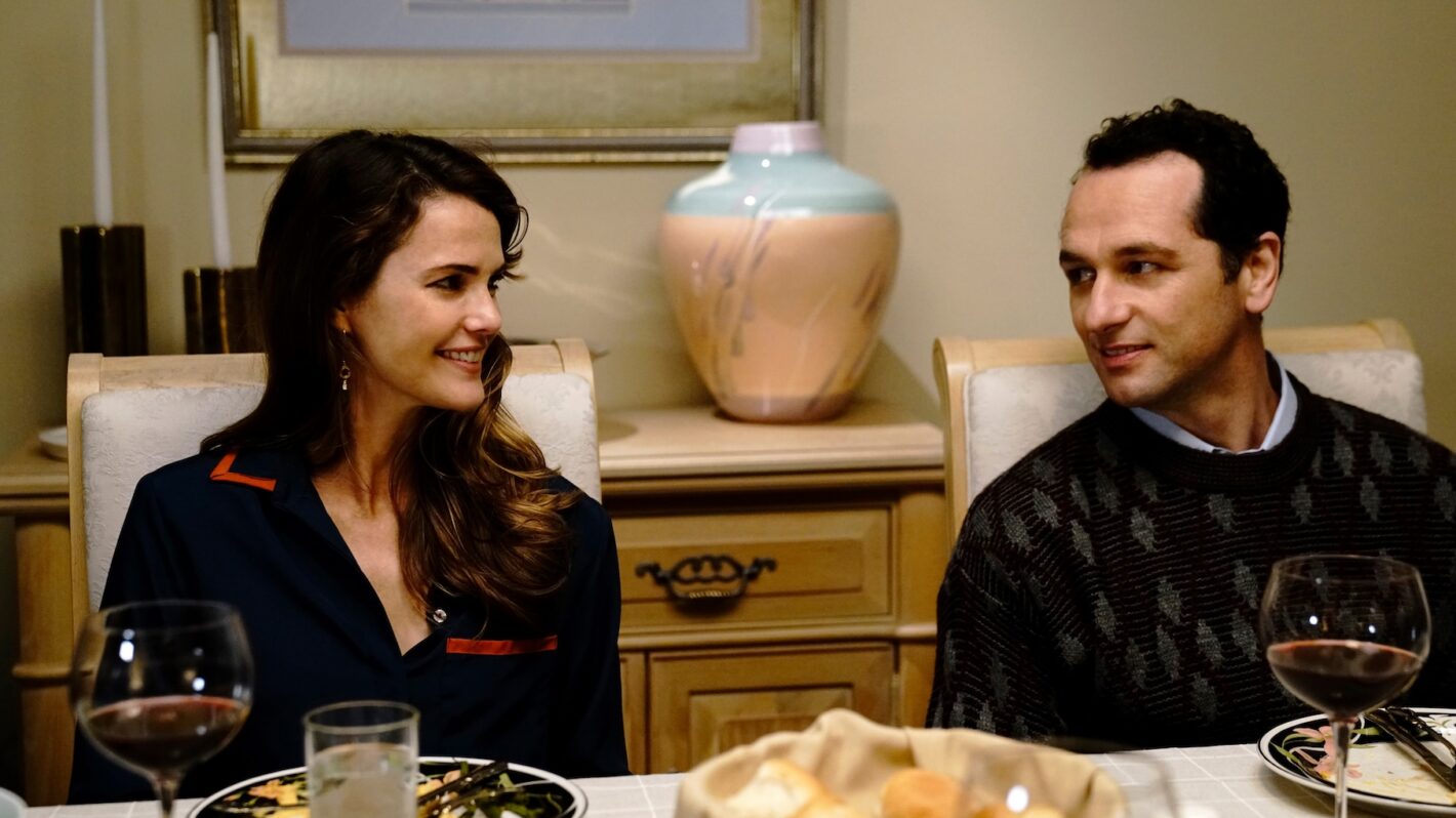 Keri Russell as Elizabeth Jennings, Matthew Rhys as Philip Jennings in 'The Americans'