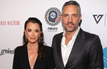 Kyle Richards and Mauricio Umansky attend the Homeless Not Toothless Hollywood Gala