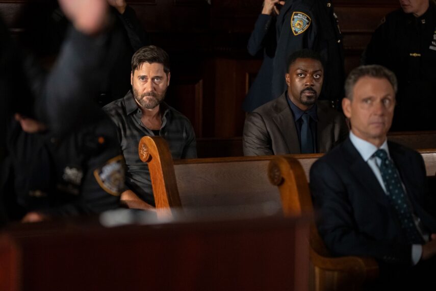 Ryan Eggold as Matt Riley, David Ajala as Det. Theo Walker — 'Law & Order' Season 26 Episode 2 "Into the Mystic"
