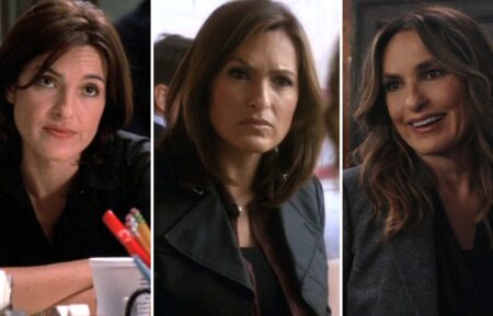 Mariska Hargitay as Olivia Benson in 'Law & Order: SVU' Seasons 1, 12, and 27