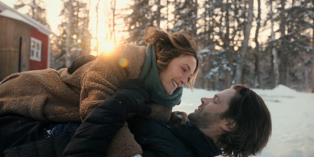 Leighton Meester as Hannah and Jared Padalecki as Jack in Guarding Stars