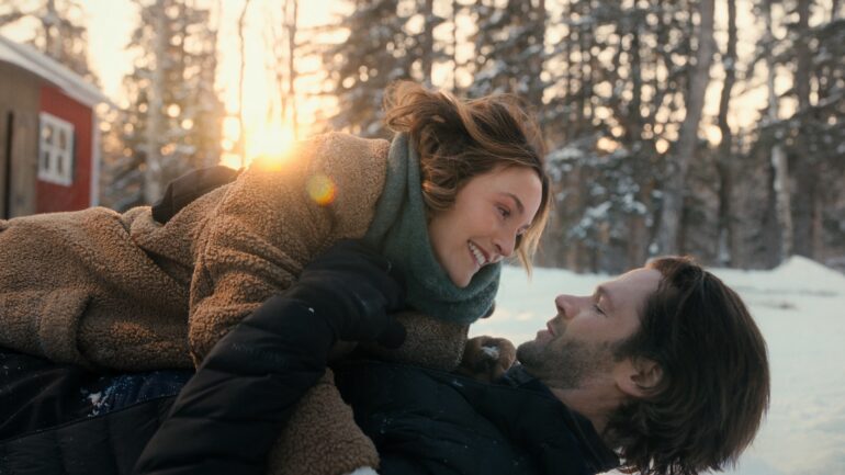 Leighton Meester as Hannah and Jared Padalecki as Jack in Guarding Stars