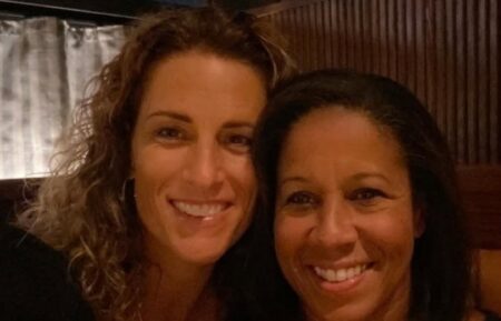 Stephanie White and Lisa Salters