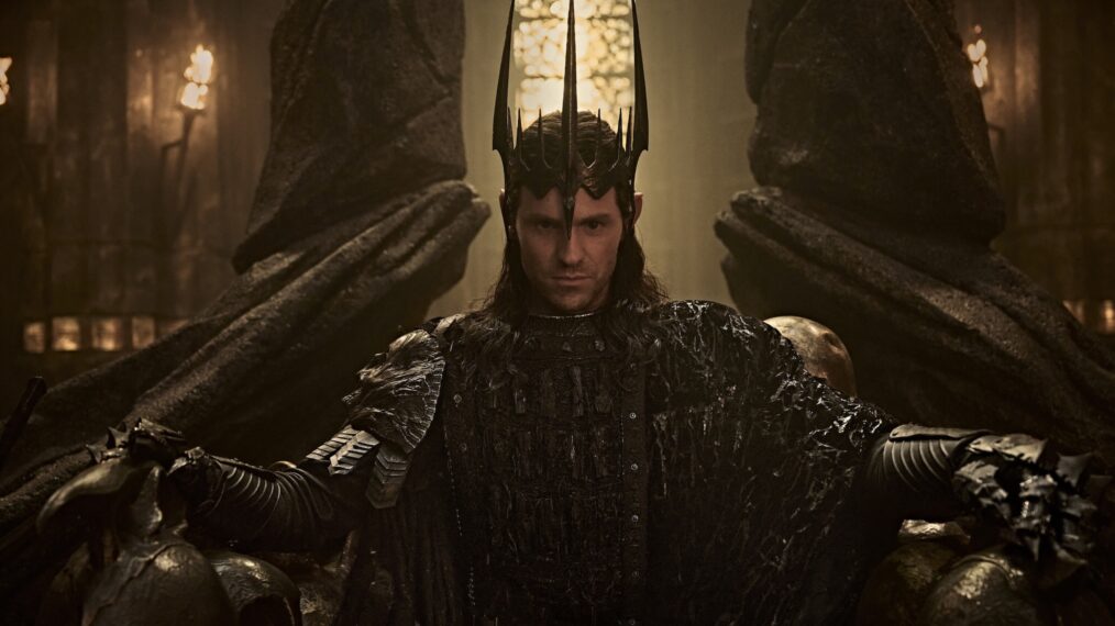 Charlie Vickers as Sauron in 'The Lord of the Rings: The Rings of Power' Season 3