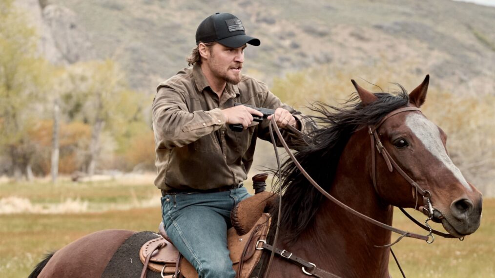 Luke Grimes as Kayce Dutton in 'Marshals' Season 2 Episode 1