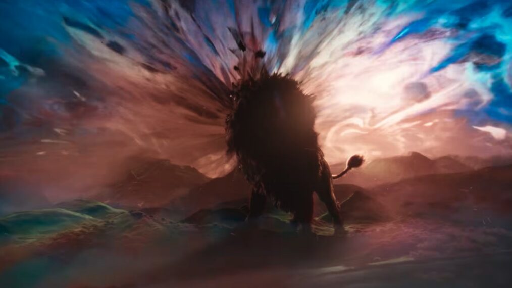 Aslan in Greta Gerwig's 'Narnia: The Magician's Nephew' trailer