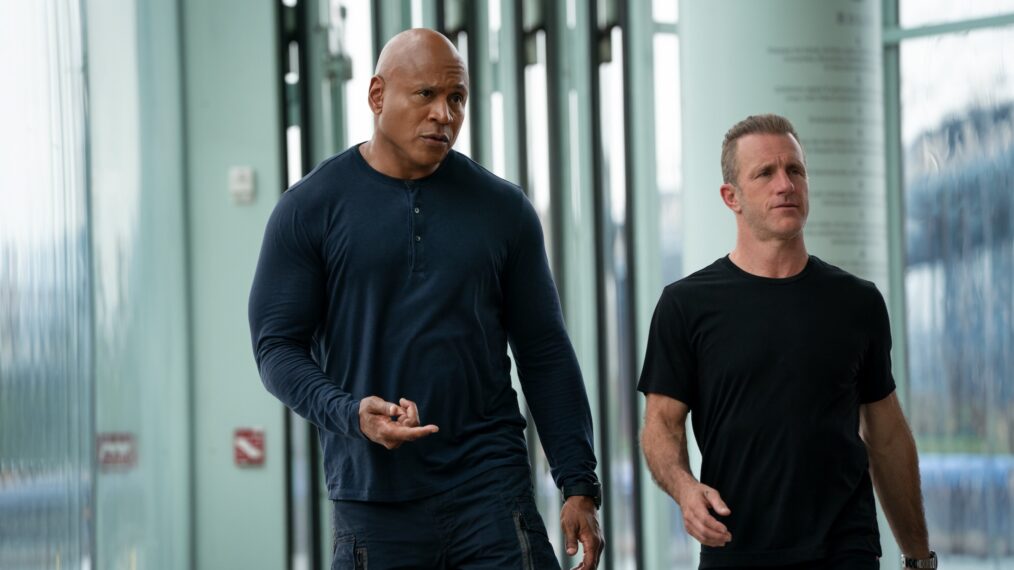 LL Cool J as NCIS Special Agent Sam Hanna and Scott Caan as NCIS Special Agent Nick Schaeffer — 'NCIS: New York'