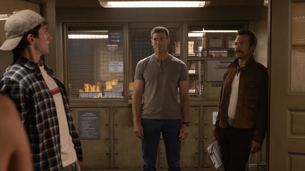 Austin Stowell as Leroy Jethro Gibbs, Kyle Schmid as Mike Franks — 'NCIS: Origins' Season 3 Episode 4 "Shimmy Shimmy Ya"