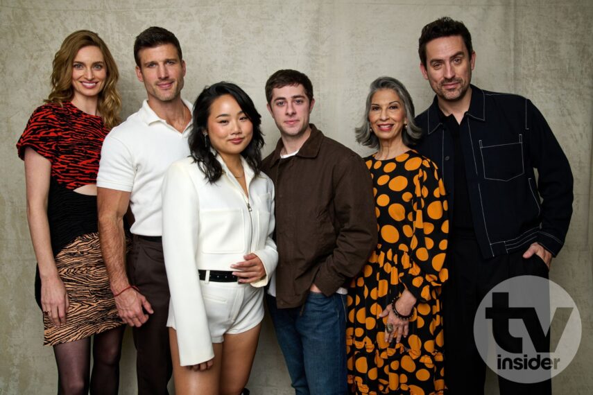 Allegra Edwards, Parker Young, Helen J. Shen, Jaren Lewison, Rose Abdoo, and Ed Weeks for 'Eternally Yours' at NYCC 2026
