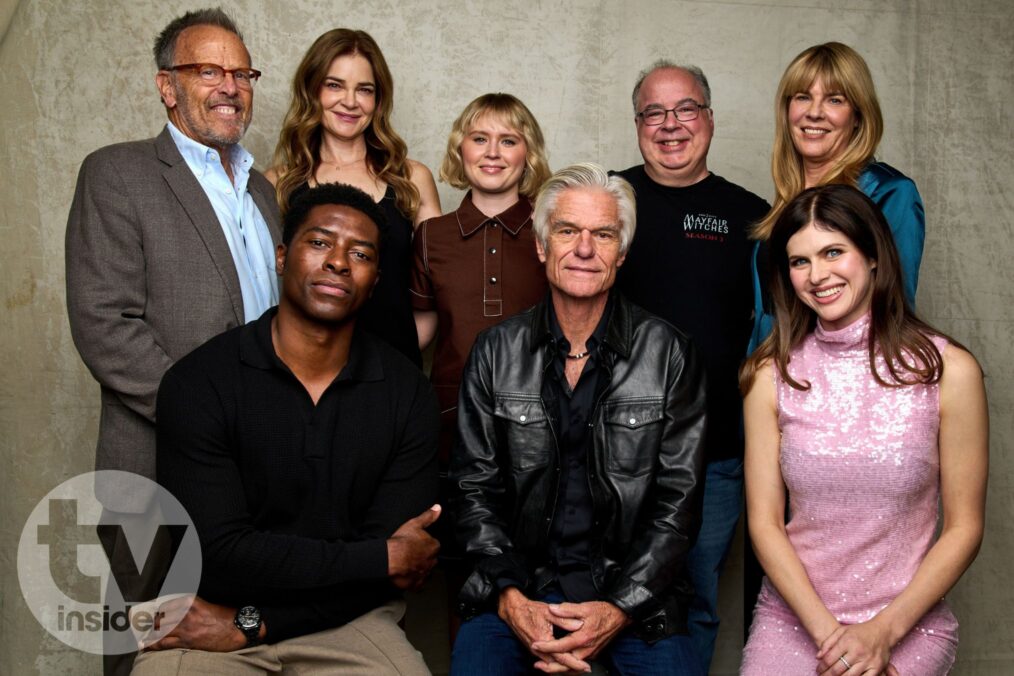 Mark Johsnon, Tongayi Chirisa, Betsy Brandt, Esta Spaulding, Harry Hamlin, Thomas Schnauz, Eliza Scanlen, and Alexandra Daddario for 'Mayfair Witches' at NYCC 2026