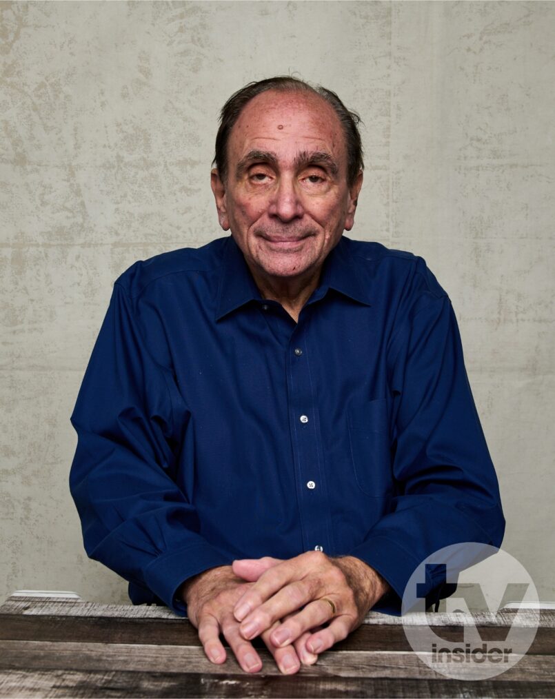 RL Stine in TV Insider NYCC studio