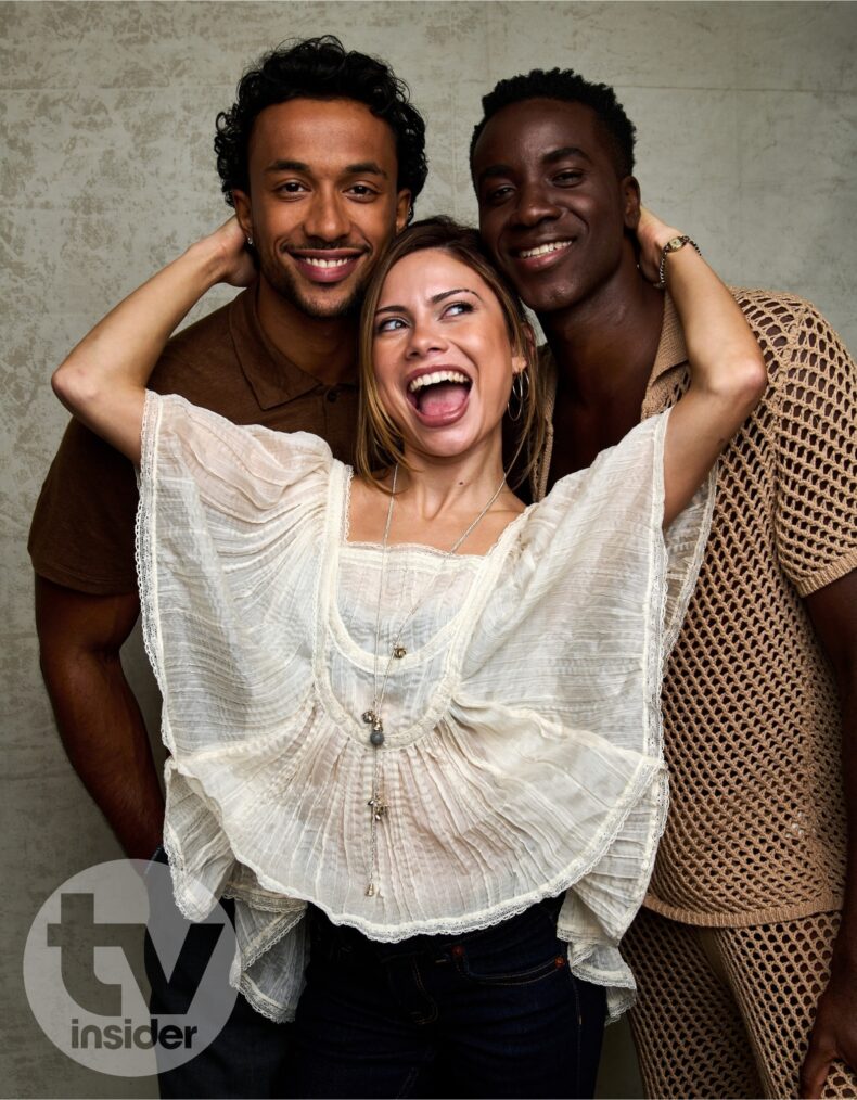 'Star Trek Academy' cast in TV Insider NYCC studio