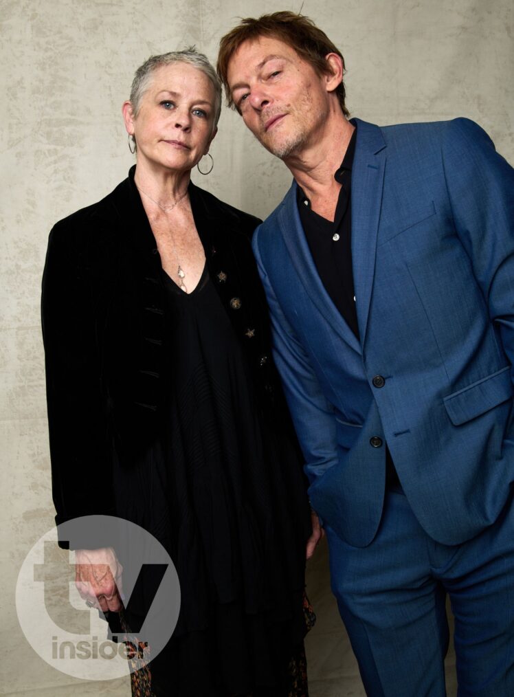 Melissa McBride and Norman Reedus at NYCC 2026
