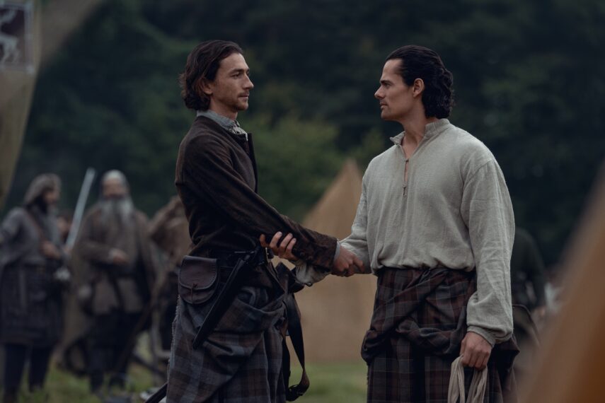 Rory Alexander (Murtagh Fitzgibbons Fraser), Jamie Roy (Brian Fraser) — 'Outlander: Blood of My Blood'