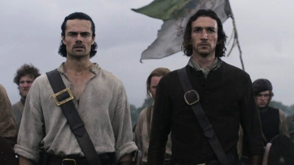 Jamie Roy and Rory Alexander in 'Outlander: Blood of My Blood'