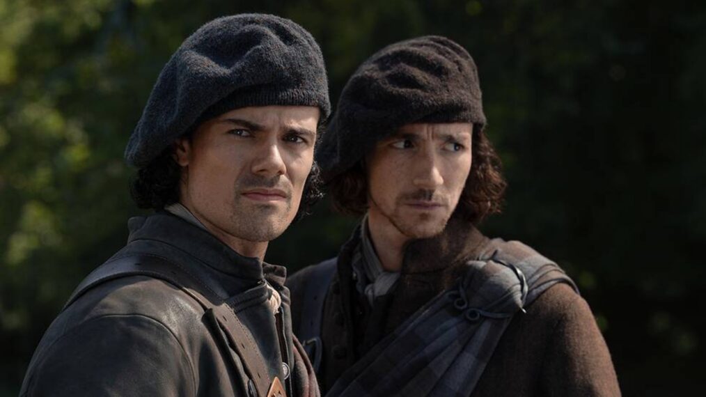 Jamie Roy and Rory Alexander in 'Outlander: Blood of My Blood' Season 2
