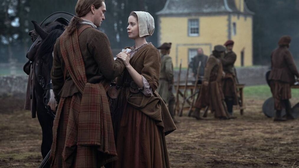 Terence Rae and Sorcha Groundsell in 'Outlander: Blood of My Blood' Season 2