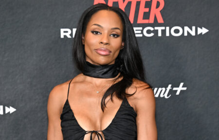 Devyn Simone attends the Dexter: Resurrection world premiere in NY at Alice Tully Hall on July 09, 2025 in New York City.