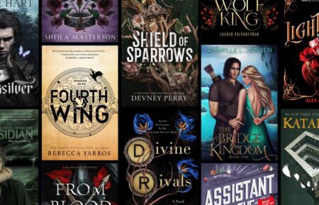Romantasy book covers
