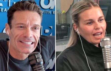 Ryan Seacrest and Tanya Rad on "On air With Ryan Seacrest" on October 19, 2026ryan se