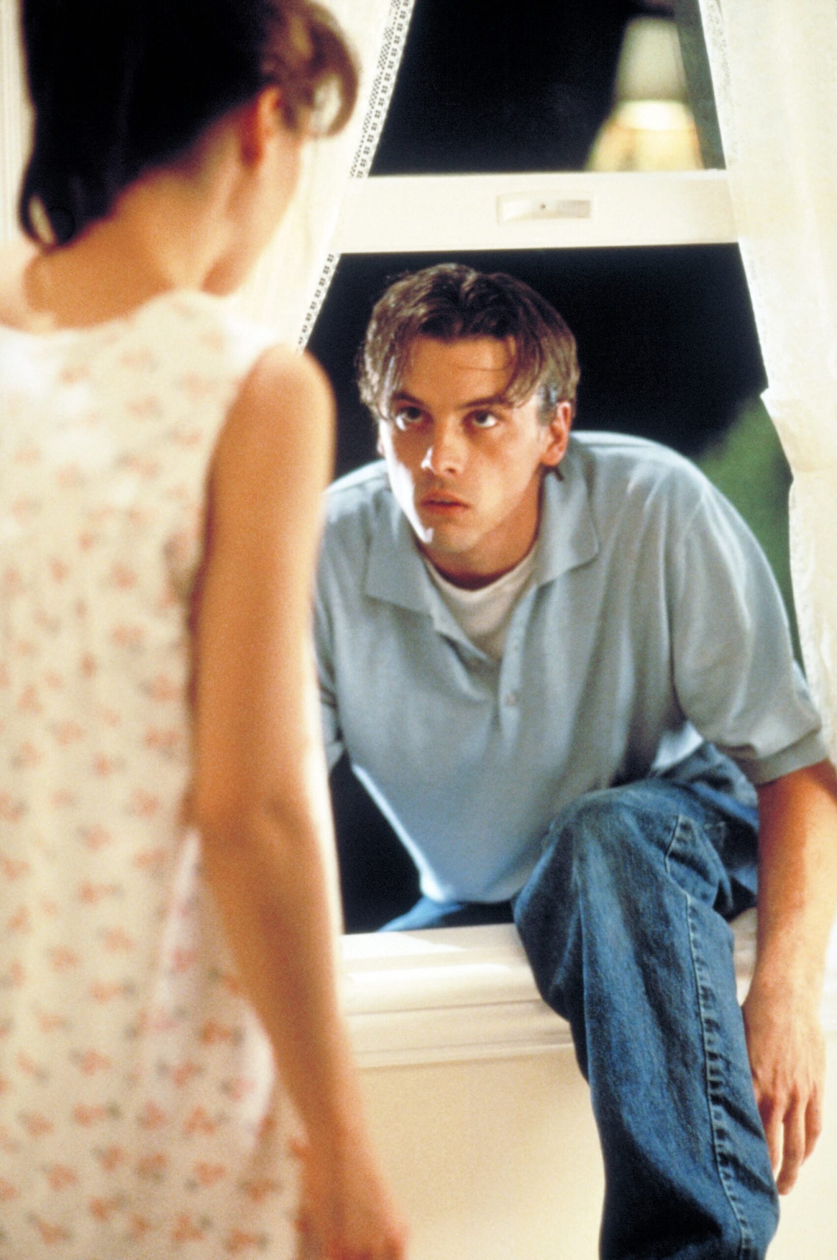 Neve Campbell, Skeet Ulrich in 'Scream'