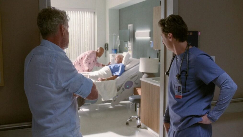 John C. McGinley and Zach Braff in 'Scrubs'