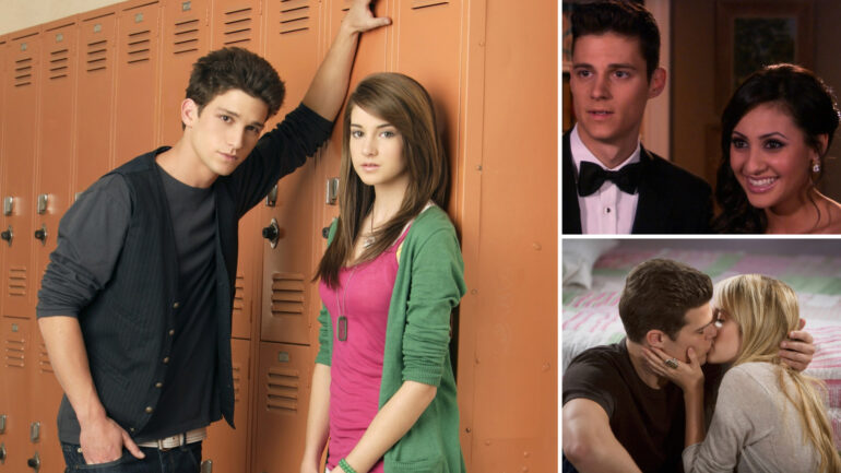 Shailene Woodley, Daren Kagasoff, Ken Baumann, Francia Raisa, Megan Park, and Greg Finley in 'The Secret Life of the American Teenager'