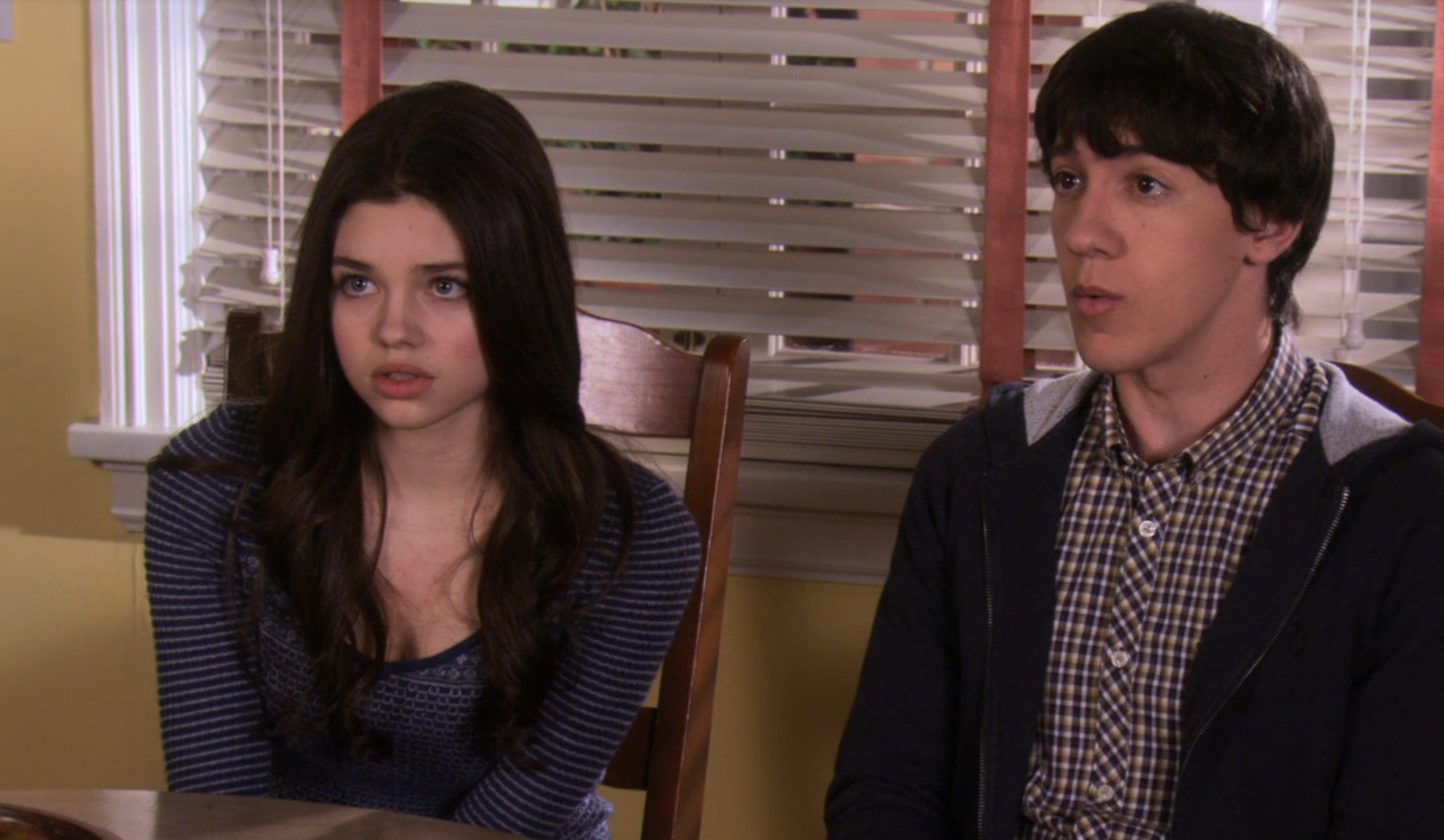 India Eisley and Jared Kusnitz in 'The Secret Life of the American Teenager'