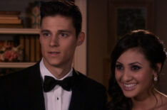 Ken Baumann and Francia Raisa in 'The Secret Life of the American Teenager'