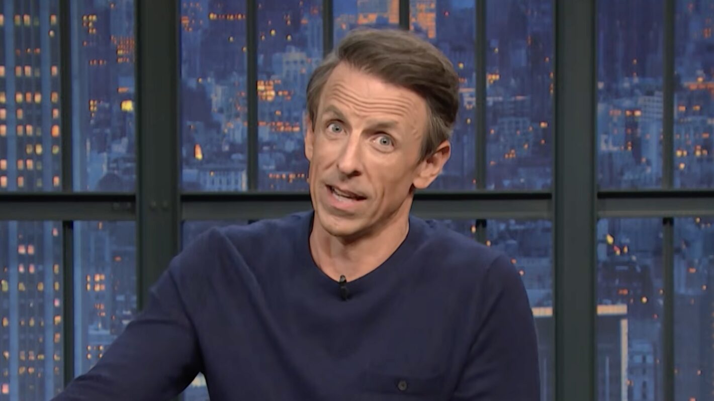 Seth Meyers Has a Theory on Why Trump is Suddenly Obsessed With Men's ...