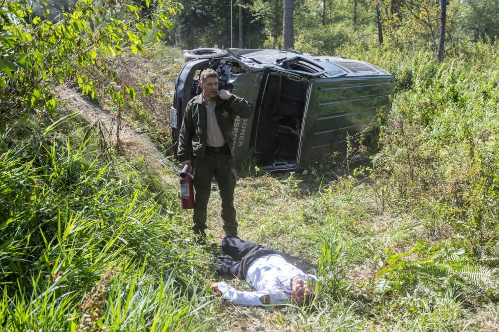 Matt Lauria as Boone — 'Sheriff Country' & 'Fire Country' Crossover "No Way In"