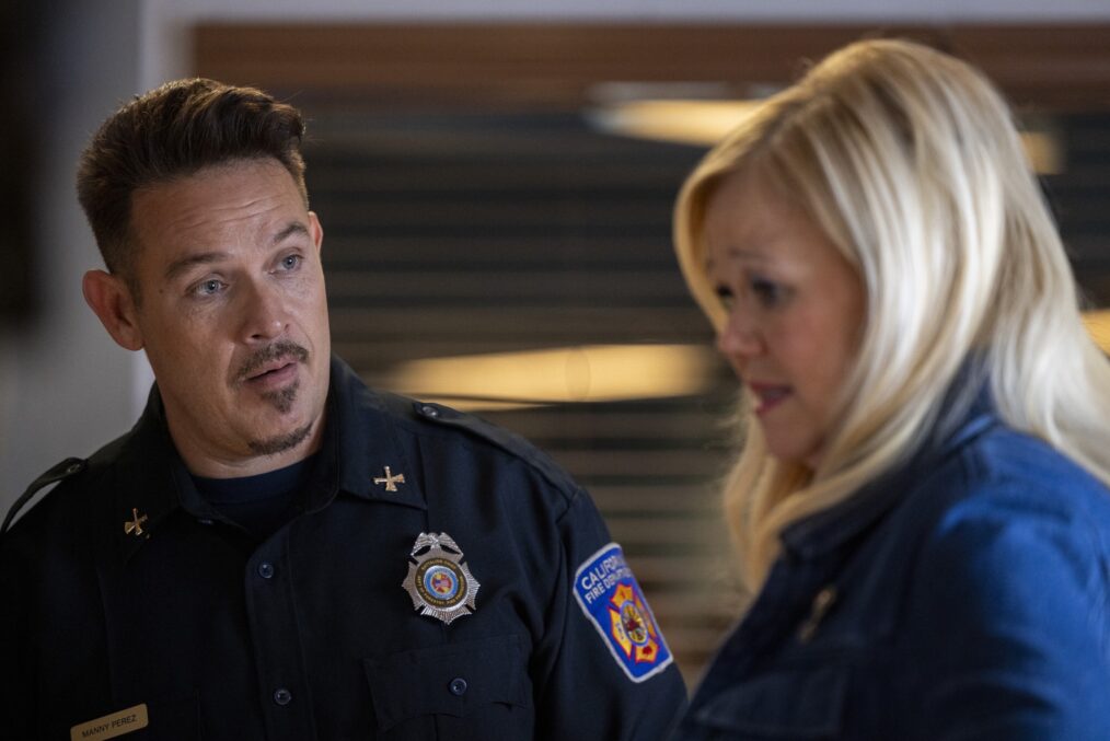 Kevin Alejandro as Manny Perez — 'Sheriff Country' & 'Fire Country' Crossover "No Way In"