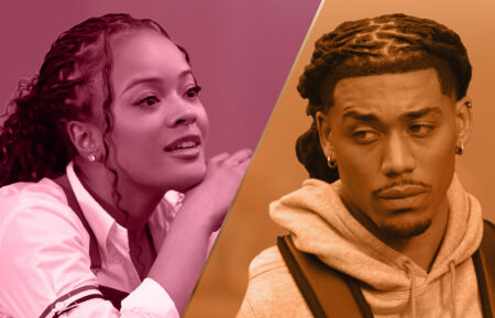 Maleah Joi Moon and Cornell Young IV in 'A Different World'
