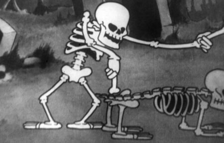 THE SKELETON DANCE, Disney animated short cartoon, 1929