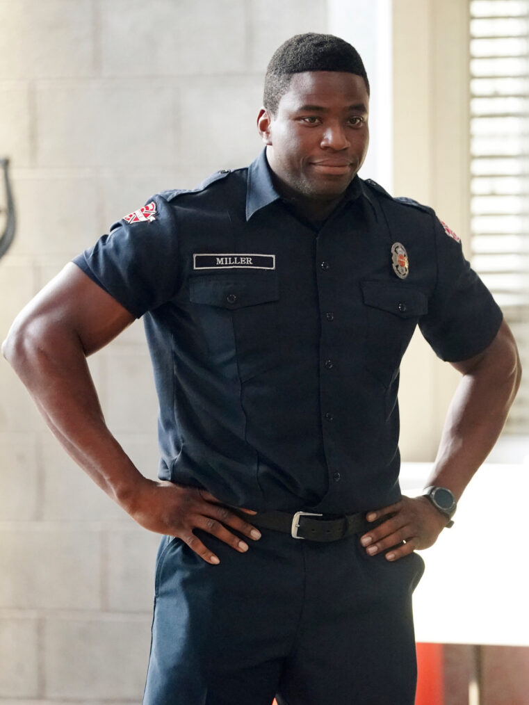 Okieriete Onaodowan as Dean Miller in 'Station 19'